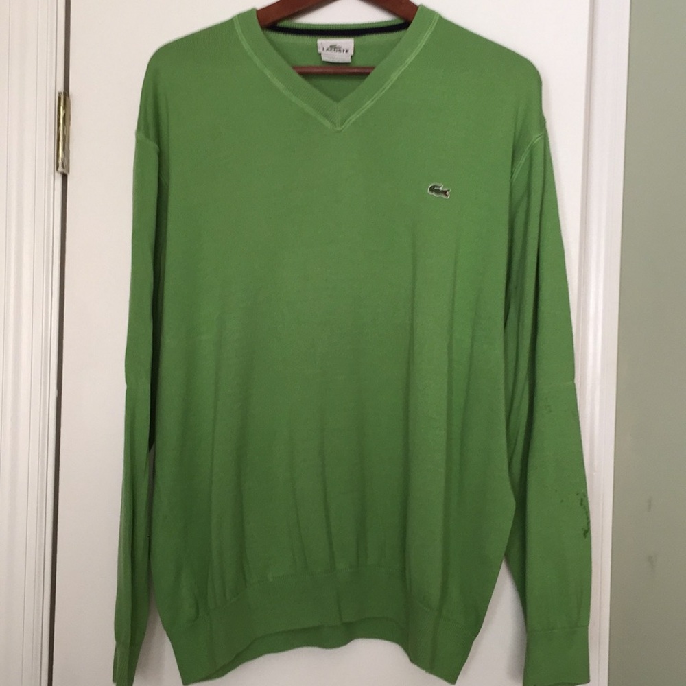 Lacoste sweater size 7